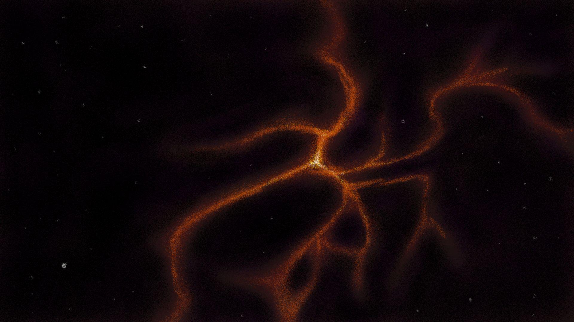 a piece of my work, spacey digital art